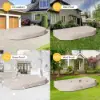 Picture of Tevara Outdoor 600D Tough Canvas Waterproof Patio Furniture Covers in Ivory – 201cm