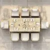 Picture of Wevara 9-Piece Outdoor Rope Weave Dining Set with 8 Chairs in Natural