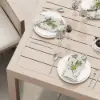 Wevara 9-Piece Outdoor Rope Weave Dining Set with 8 Chairs in Sand