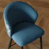 Arcora Blue Velvet Bar Stool with Upholstered, 1 Piece