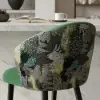 Arcora Green Bar Counter Stool with Upholstered, 1 Piece
