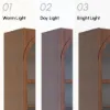 Arune Glass Tall Display Cabinet with Drawers & LED Light
