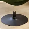 Modern Bouclé Adjustable Vanity Stool with Backrest