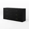 Arune 63" TV Stand with 6-Drawer Storage Chest