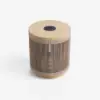 Costra Outdoor Handwoven Rope & Aluminium Storage Side Table with LED