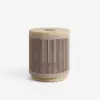 Costra Outdoor Handwoven Rope & Aluminium Storage Side Table with LED