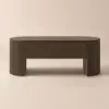 Modern 47" Oval Lift Top Mid-Century Coffee Table