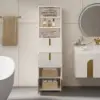 Artis 92 cm Single Bathroom Vanity & 150 cm Bathroom Storage Cabinet Set