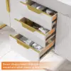 Aro 150cm Double Bathroom Vanity & 149cm Bathroom Storage Cabinet Set