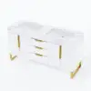 Aro 150cm Double Bathroom Vanity & 149cm Bathroom Storage Cabinet Set
