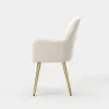 Dining Set 79" Modern Rectangle Sintered Stone Dining Table with 6 Chairs