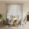Dining Set 180 cm Modern Rectangle Sintered Stone Dining Table with 6 Chairs – AUD-H2845