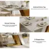 Dining Set 180 cm Modern Rectangle Sintered Stone Dining Table with 6 Chairs – AUD-H2845