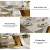 Dining Set 180 cm Modern Rectangle Sintered Stone Dining Table with 6 Chairs – AUD-H2848