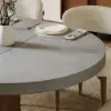 Dining Set 100-140cm Japandi Extendable Dining Table with 4 Chairs
