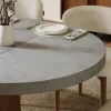 Dining Set 100-140cm Japandi Extendable Dining Table with 6 Chairs