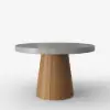Dining Set 100-140cm Japandi Extendable Dining Table with 6 Chairs