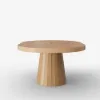 Dining Set 39"-55" Japandi Extendable Dining Table Natural with 4 Chairs
