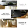 Dining Set 152 cm Sintered Stone Dining Table with 6 Chairs