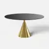 Dining Set 152 cm Sintered Stone Dining Table with 6 Chairs