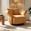 Florvia Chenille Swivel Adjustable-Armrest Accent Chair – AUD-H2863