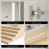 100cm White Floating Bathroom Vanity Set with LED Mirror Cabinet