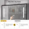 100cm Black Floating Bathroom Vanity Set with LED Mirror Cabinet – AUD-H2875