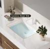 100cm Walnut Bathroom Vanity & LED Mirror Cabinet Set