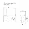 Glowin Automatic Smart Bidet Toilet with Built-in Tank & UV Sterilisation (WELS 4-Star)