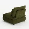 36" Chenille Slipper Accent Chair with Hidden Storage & Removable Backrest – AUD-H2885