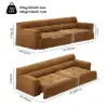307cm 2-Seater Performance Velvet Power Convertible Sleeper Sofa