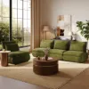 108" 4-Piece Chenille Modular Sectional Sofa with Hidden Storage – AUD-H2894
