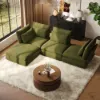 108" 4-Piece Chenille Modular Sectional Sofa with Hidden Storage – AUD-H2894