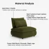 108" 4-Piece Chenille Modular Sectional Sofa with Hidden Storage – AUD-H2894