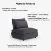 108" 4-Piece Chenille Modular Sectional Sofa with Hidden Storage – AUD-H2895