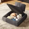 108" 4-Piece Chenille Modular Sectional Sofa with Hidden Storage – AUD-H2895