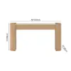 Picture of Japandi 60" Oval Sintered Stone Console Table With 2 Drawers – AUD-H2897