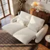 227 cm 2-Seater Chenille Zero Gravity Power Reclining Sofa with Pillows & USB Port