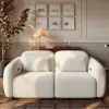 227 cm 2-Seater Chenille Zero Gravity Power Reclining Sofa with Pillows & USB Port