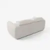 227 cm 2-Seater Chenille Zero Gravity Power Reclining Sofa with Pillows & USB Port