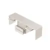 White Double Desk with Drawers & 2 Ivory PU Leather Modern Home Office Chairs