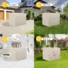 Costra 600D Tough Canvas Waterproof Outdoor Chair Covers in Ivory