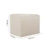 Costra 600D Tough Canvas Waterproof Outdoor Chair Covers in Ivory