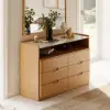 Picture of Arvona 47" 6-Drawer Dresser with Sintered Stone Top