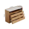 Picture of Arvona 47" 6-Drawer Dresser with Sintered Stone Top