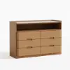 Picture of Arvona 47" 6-Drawer Dresser with Sintered Stone Top