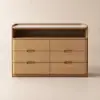 Picture of Arvona 47" 6-Drawer Dresser with Sintered Stone Top