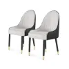 73"-93" Extendable Kitchen Island Set with 4 Dining Chairs