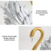2-Piece Resin Swan Figurines – Elegant Gold Swan Decorative Storage Set