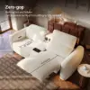 102" 2-Seater Chenille Dual-Motor Power Reclining Sofa with Multifunctional Centre Console